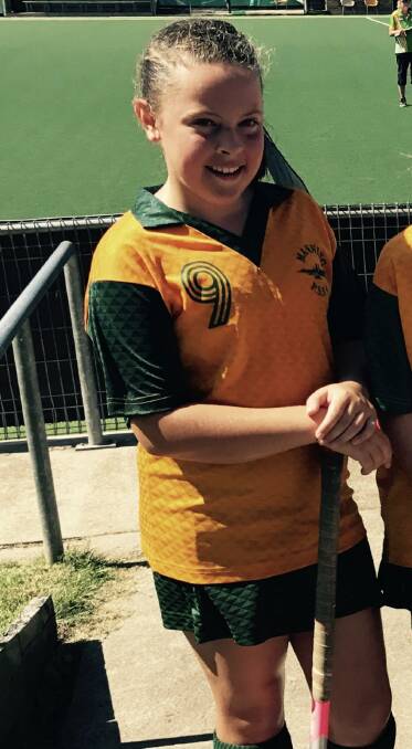 Selina Denyer is chosen as part of the Hunter Regional Hockey Team. Photo supplied