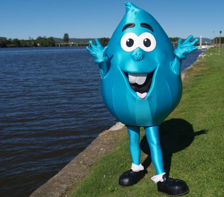 Whizzy the Waterdrop may not be able to visit this year during National Water Week due to COVID, but MidCoast Council has other plans to celebrate.