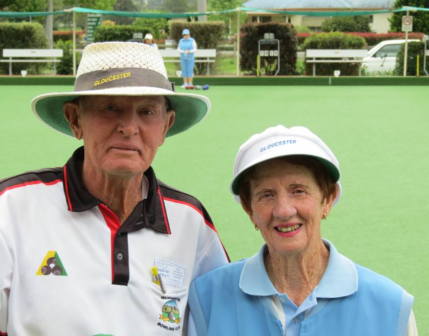 Meet Gloucester Bowling Club nominees Kevin Burley and Joan Ridgeway. Photo supplied