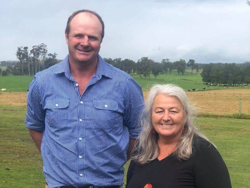 Jamie Andrews and Elizabeth McEntyre join the Hunter Local Land Services board. Photo supplied