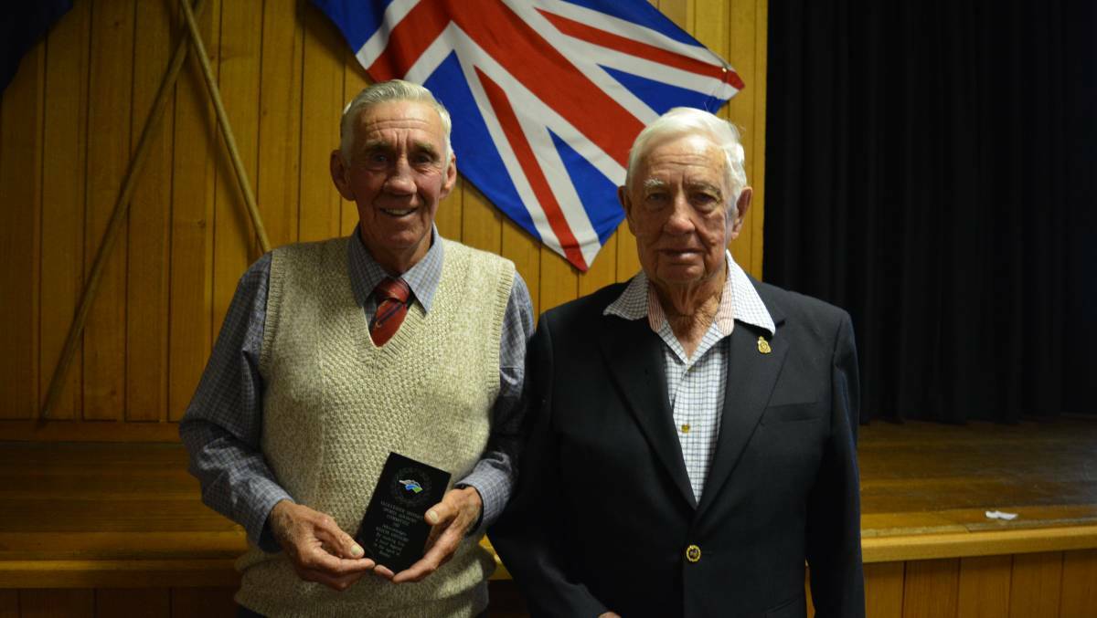 Local Legends from 2016: Kelvin Gregory from the Australian Stock Horse Society and Tom Donoghue from the Gloucester Bowling Club