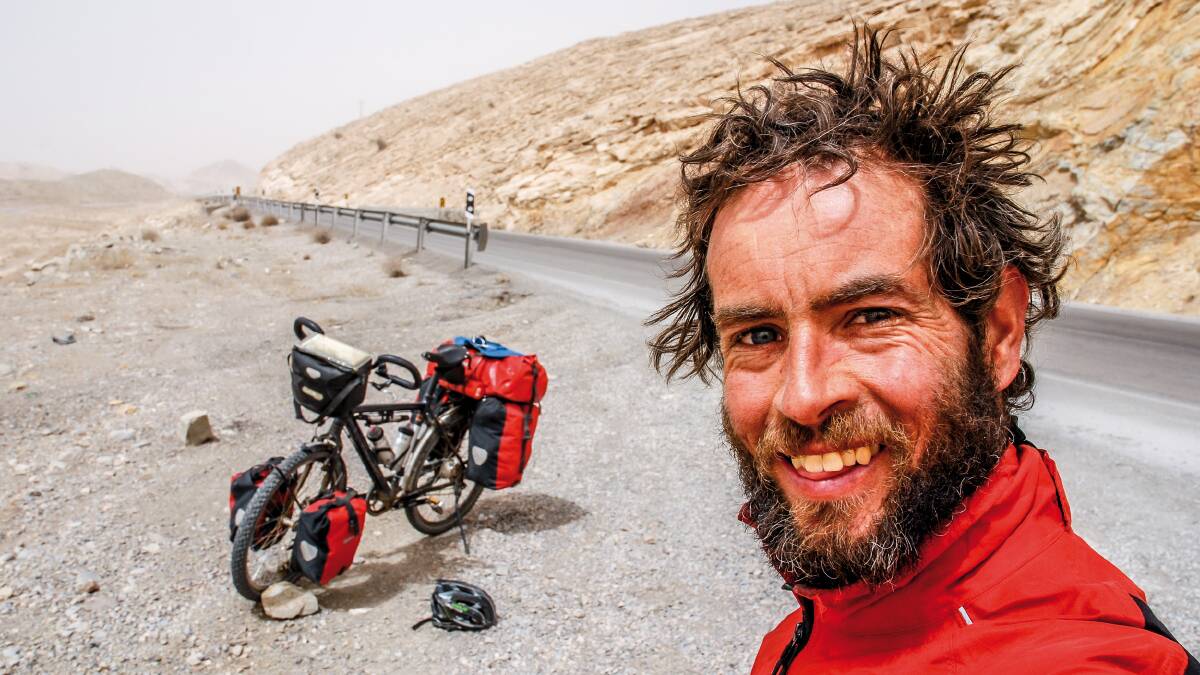 Author Jeremy Scott to speak about cycling 52,000 kilometres across the planet. Photo supplied