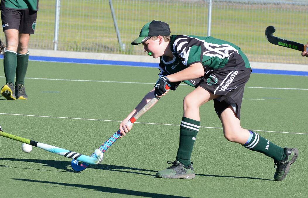 One of Gloucester Panthers younger players, Ryan Beggs in action during a game this season. Photo Scott Calvin