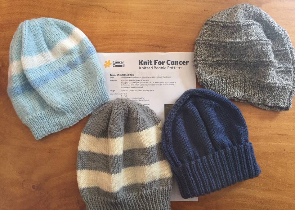 Within a week of putting the first call out for help, four beanies have been donated. 