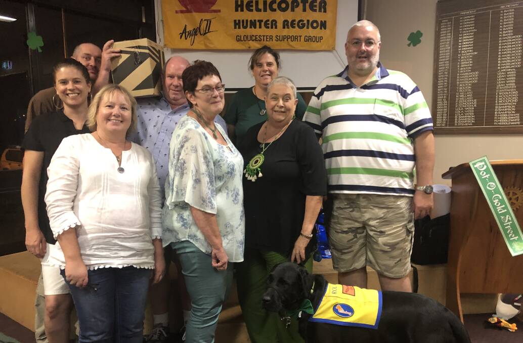 The winners from the St Patrick's Day trivia night for the Westpac Rescue Helicopter Service - Gloucester Support Group. Photo supplied