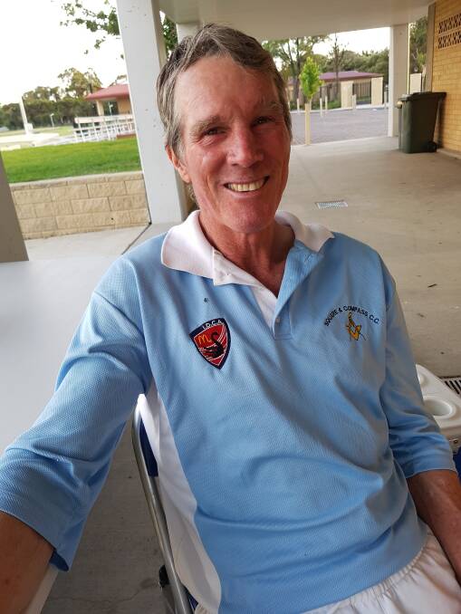 Forner Gloucester crickter Eric Higgins was awarded a life membership of Inverell Cricket Association in 2017. Photo supplied