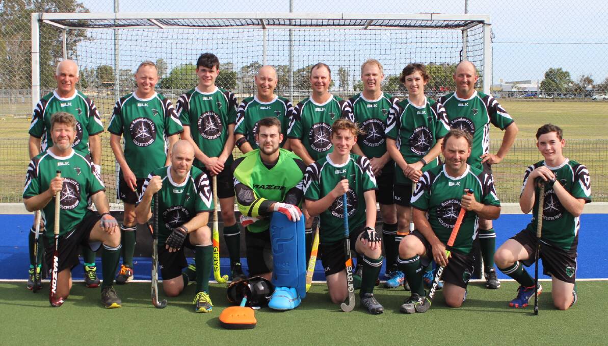 Gloucester Hockey Club's men's division three team took out back to back premierships after winning the 2019 Manning competition. Photo Anne Keen 