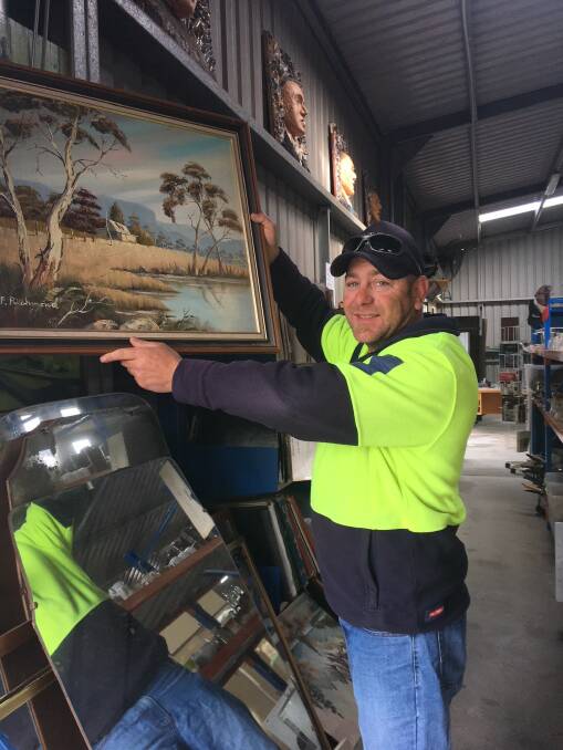 Gloucester Landfill Supervisor, Jeff Blanchard is opening the door to the tip for a range of upcycling workshops. Photo supplied.