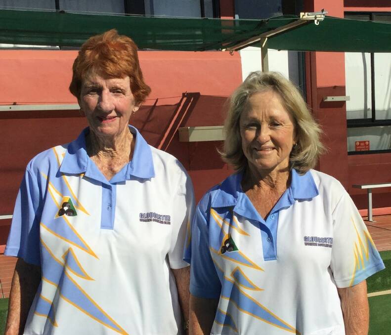Ladies' Pairs Champions - Joan Ridgeway and Judy Sheely. Photo supplied