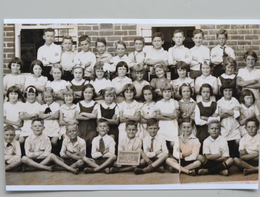 Do you recognise anyone from this 1936 class photo from Gloucester Public School? Photo supplied by Joan Neilson.
