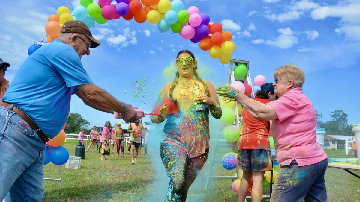 Runners get colourful for a really good cause