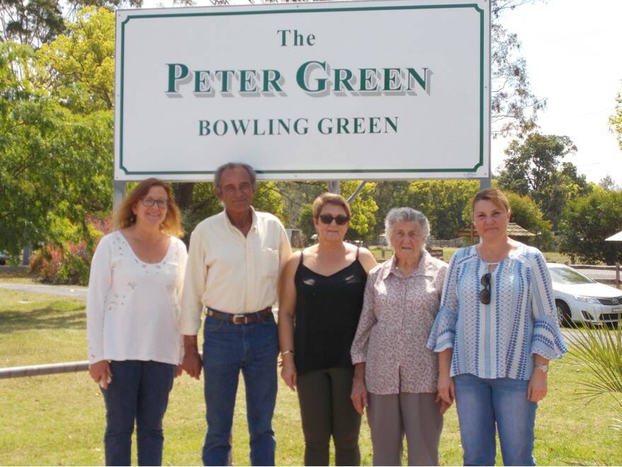 Peter Green's family members 