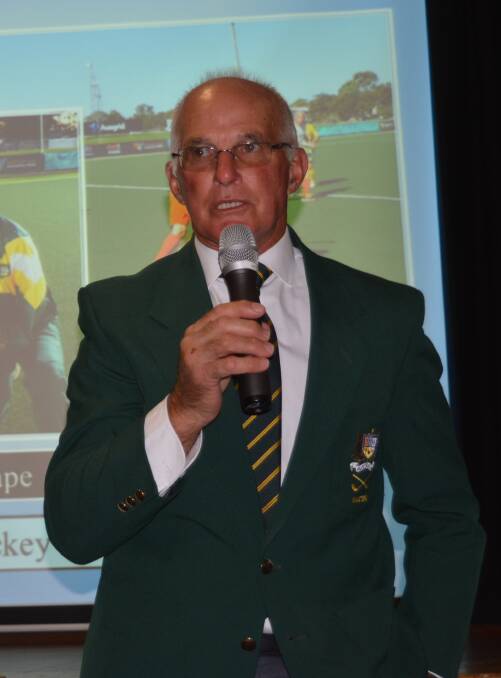 Bruce Snape was nominated at last year's awards night for his efforts with the Gloucester Hockey Club and was the overall winner.