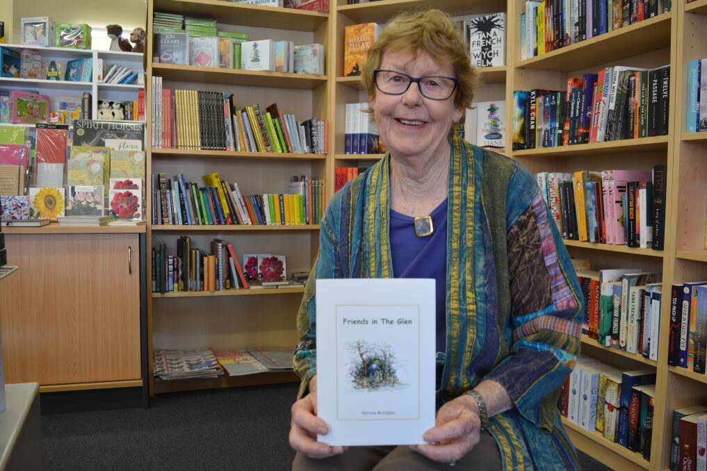 Patricia McCalden has put her poems along with illustrations in a self-published book. 