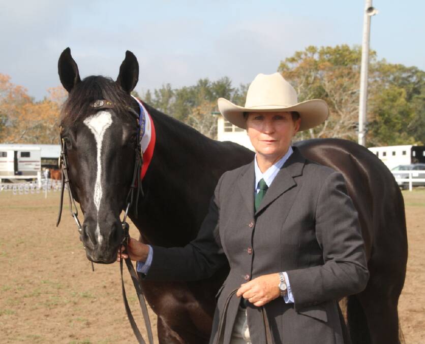 Nabiac's Vicki Evans at the Gloucester branch ASH Led and Performance Show. Photo Julie Wardell