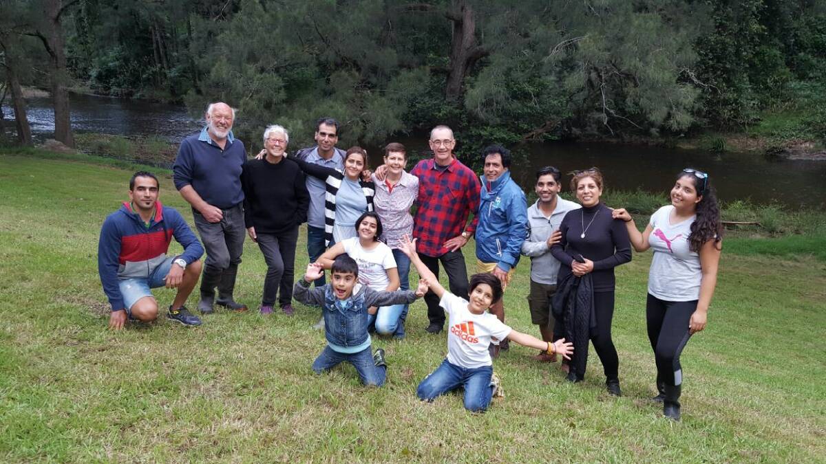 Enjoying the bush: During the short stay, the group had a picnic at Woko National Park with some billy tea and a beautiful short bush walk. Picture: Supplied