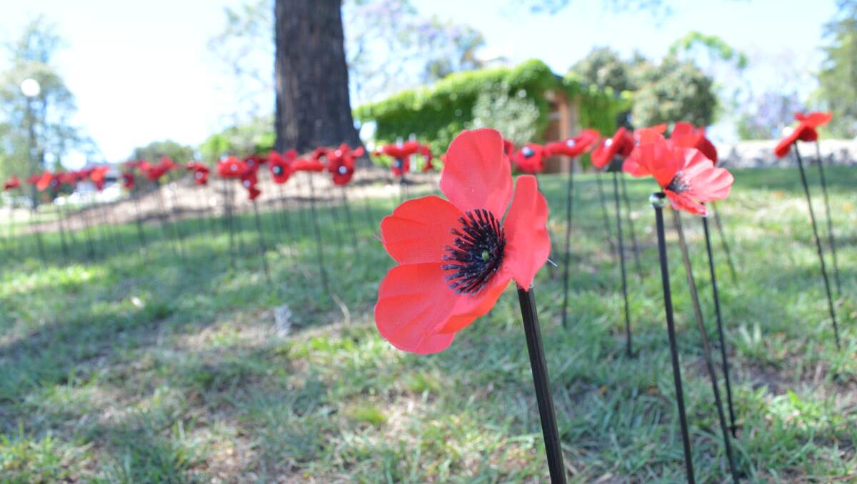 Gloucester's Returned Services (RSL) Women's Auxiliary and RSL members will be out selling poppies around town soon.
