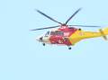 The Westpac Rescue Helicopter was called to accidents in the New England North West region on Monday and Tuesday. File picture