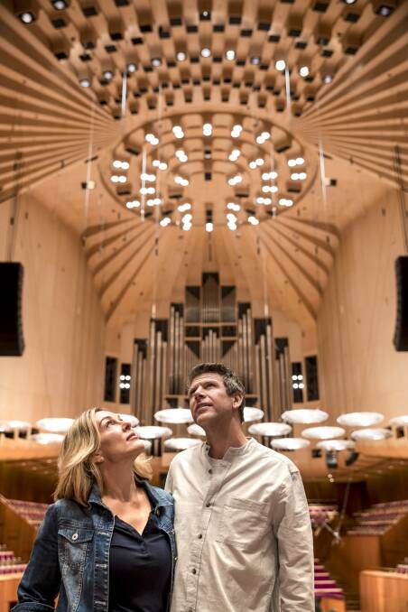 Take a tour of the interior of the Sydney Opera House. Picture: Cybele Malinowski

