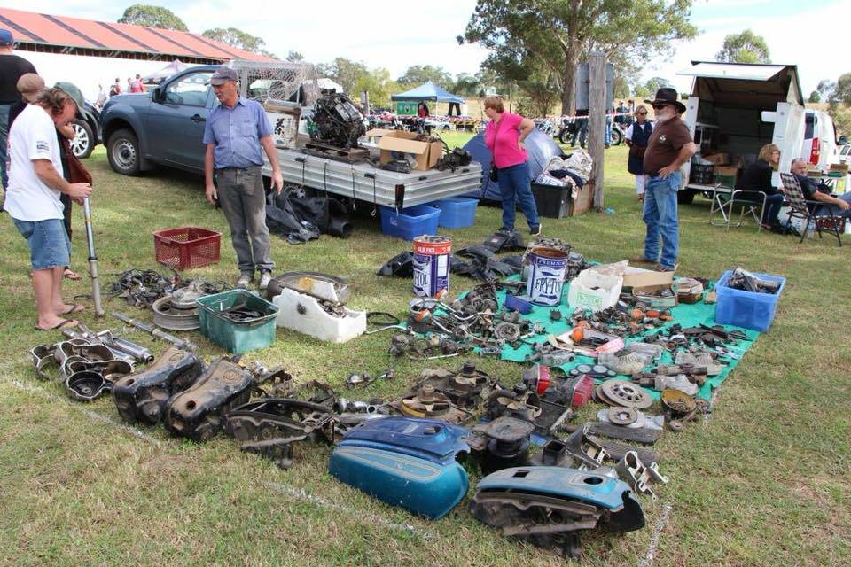 Treasure trove: New and old motorcycle parts will be available to buy at the Gloucester Motorcycle Expo with trade stands and a swap meet of vintage and rare parts.
