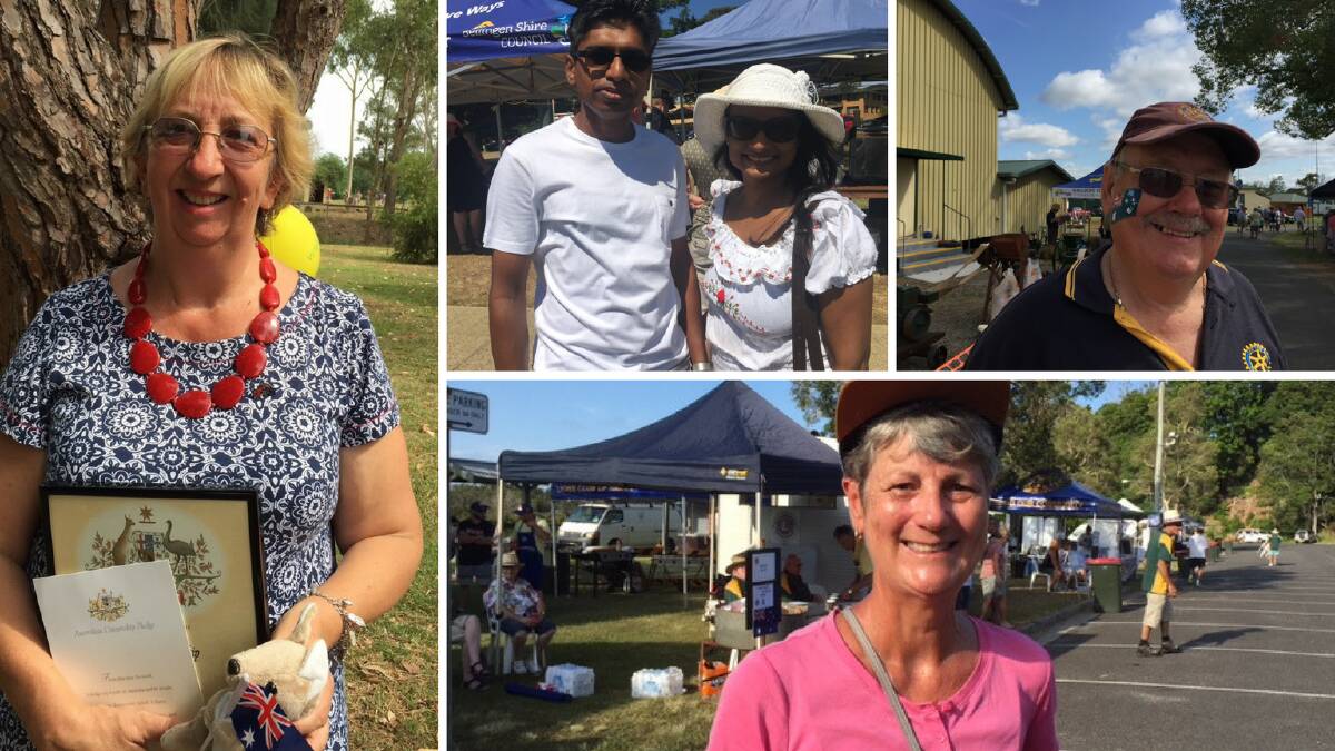 At celebrations across the Mid North Coast our journalists asked: What does Australia Day mean to you? - CLICK THE PHOTO TO SEE WHAT THEY SAID