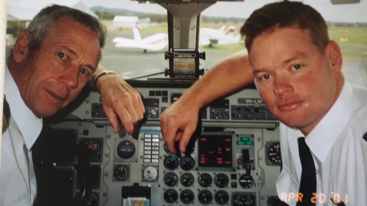 First pilot to land in Canberra returns 46 years later