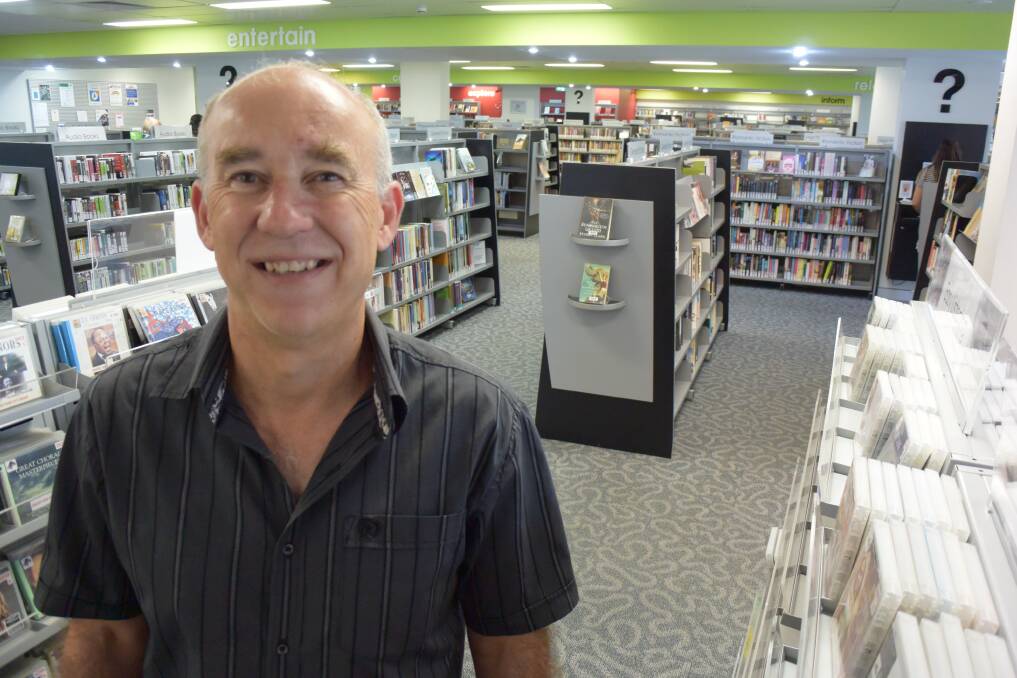 Libraries manager for MidCoast Council, Chris Jones says the library is becoming an important hub for social inclusion and social interaction. Photo: Ainslee Dennis.