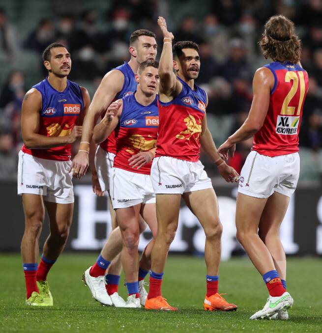 History suggests that first-week losers like the Lions aren't necessarily done yet. Photo: Sarah Reed/AFL Photos via Getty Images