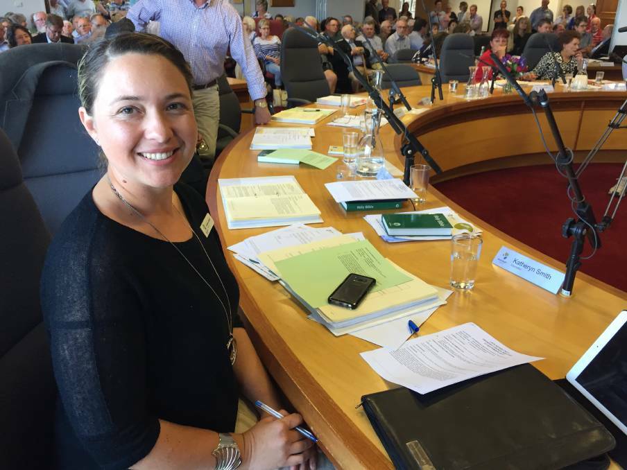 Councillor Katheryn Smith argued to have an additional meeting in Gloucester added to the 2019 MidCoast Council meeting schedule.