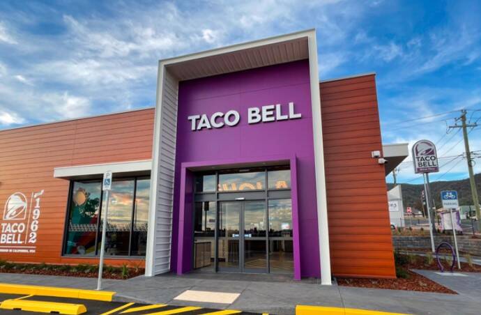 New addition: Tamworth is home to a recently opened Taco Bell restaurant.
