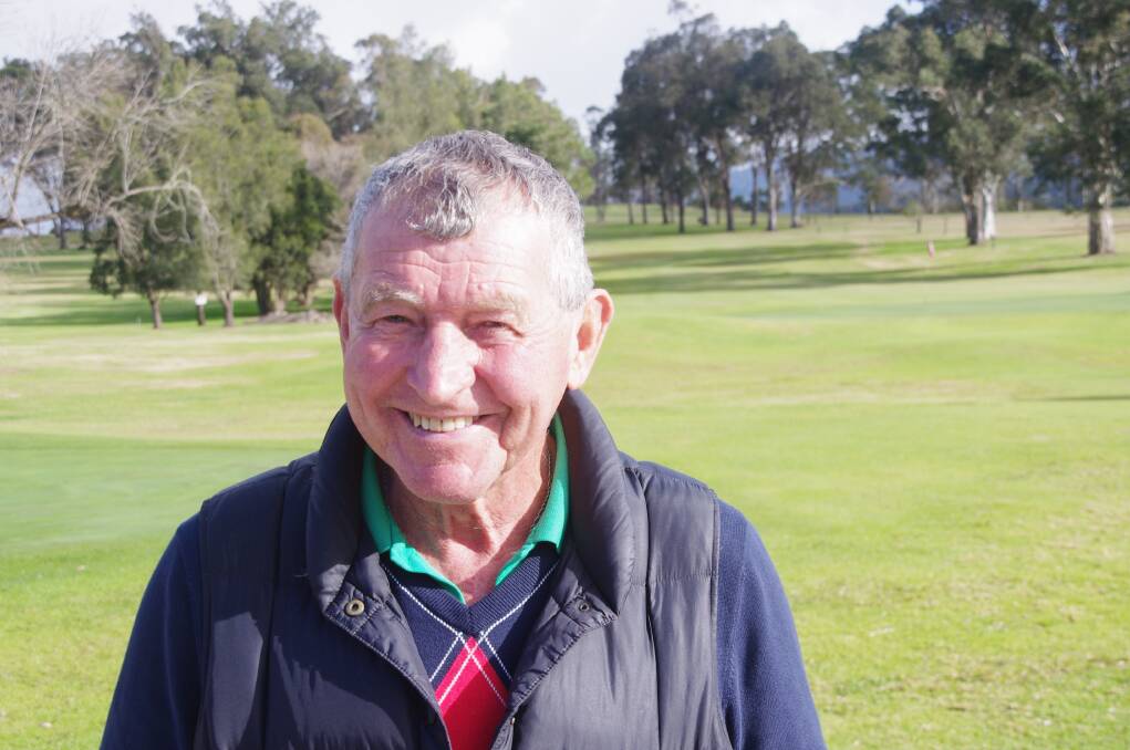 Winner of the Gloucester Veteran Golfers golf stableford, Bruce Fraser. Photo supplied
