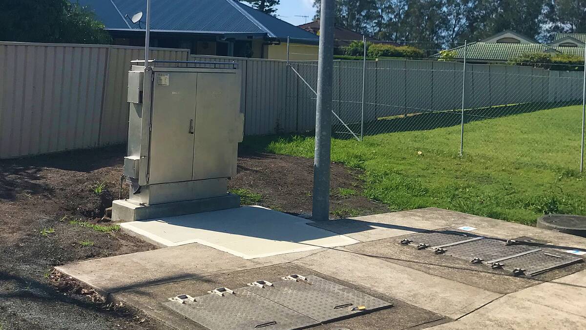 Taree sewer pump station will be powered by renewable energy. Picture supplied