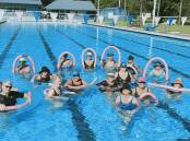 Gloucester Aqua Aerobic Social Group at Gloucester Olympic Pool. Photo supplied
