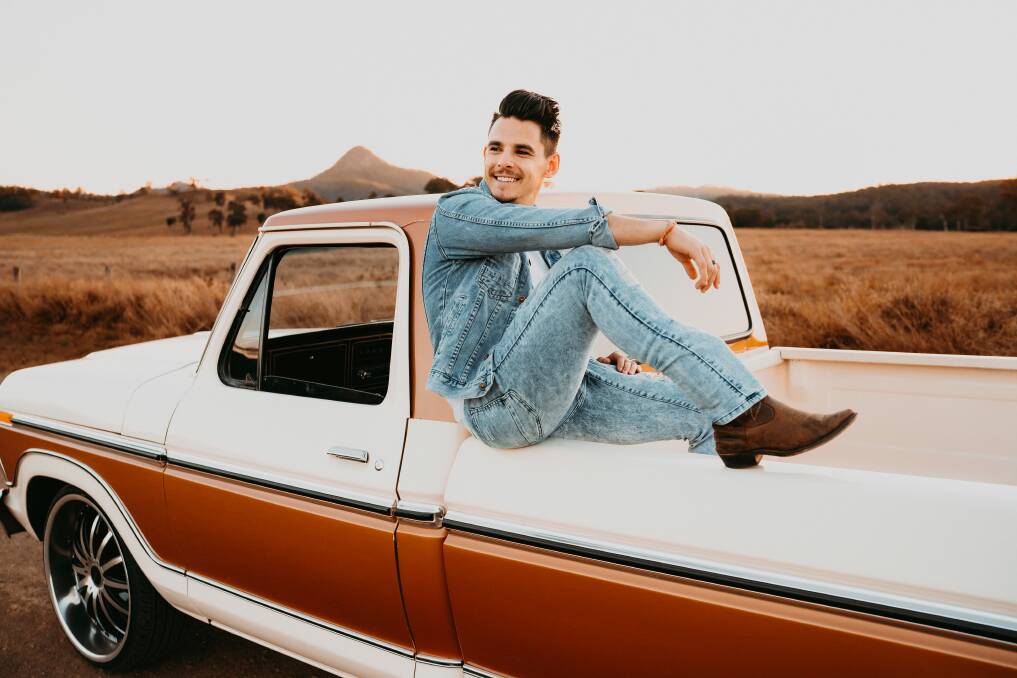James Johnston's newest single celebrates the freedom and joy that comes with getting your first car. Picture supplied.