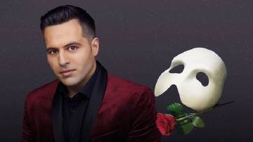 Mark Vincent will be performing hits from Phantom of the Opera and other shows. Photo supplied