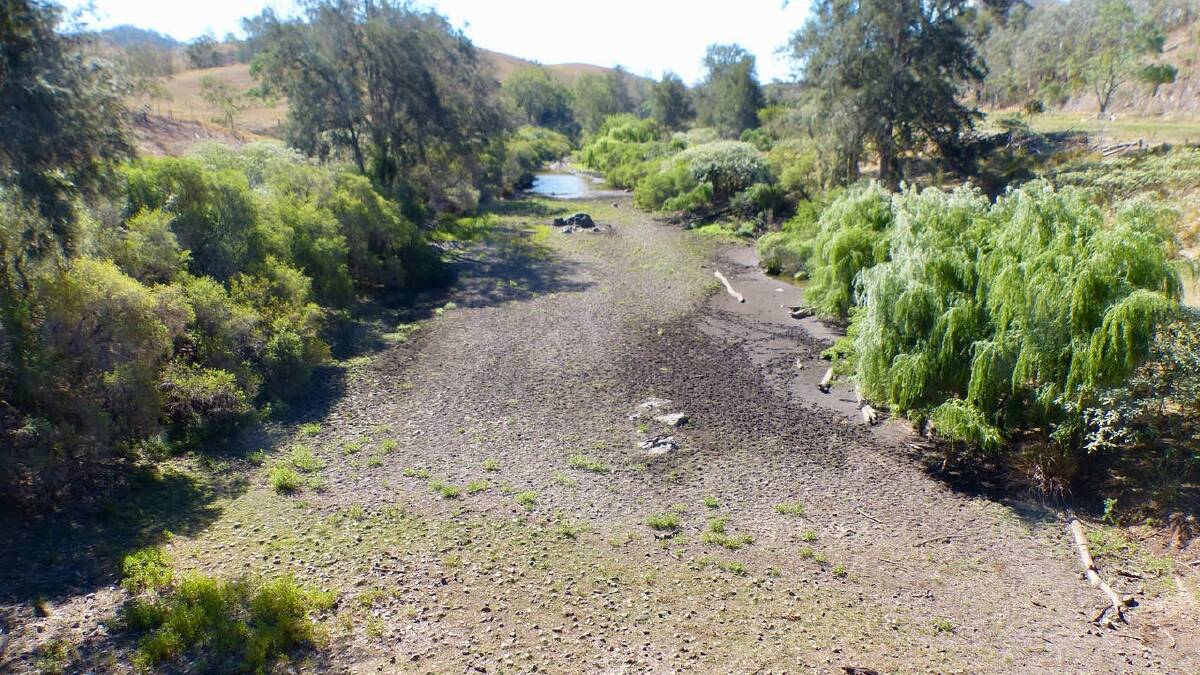 The Manning River stopped flowing in 2019, the first time in recorded history. Many are blaming modern farming practices using irrigation pulled from the river coupled with climate change. Photo: George Hoad