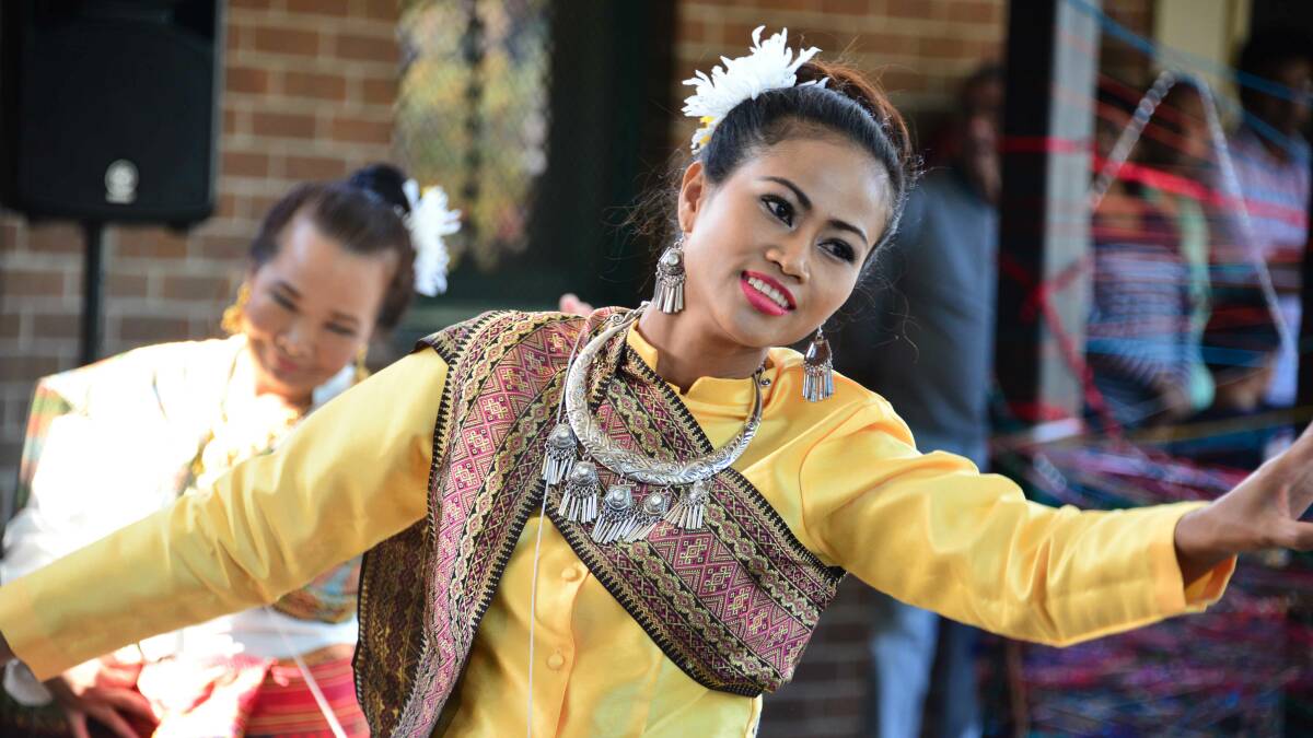 Thai Dancer performing at Cultures in the Manning Festival 2016. Photo: supplied