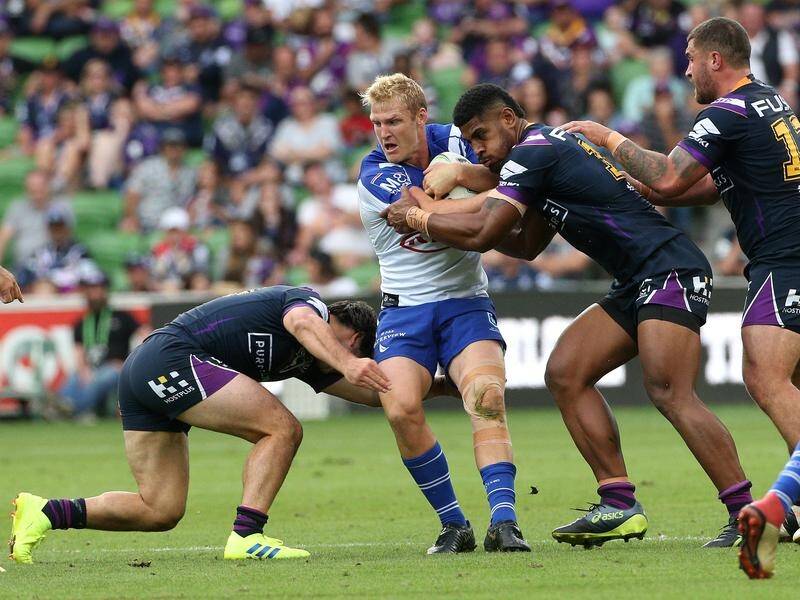 Aiden Tolman is Canterbury's most experience NRL player.