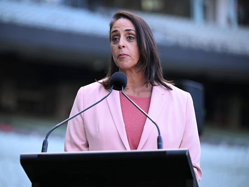 AFLW CEO Nicole Livingstone says the grand final will be played at the highest-ranked club's ground. (James Ross/AAP PHOTOS)
