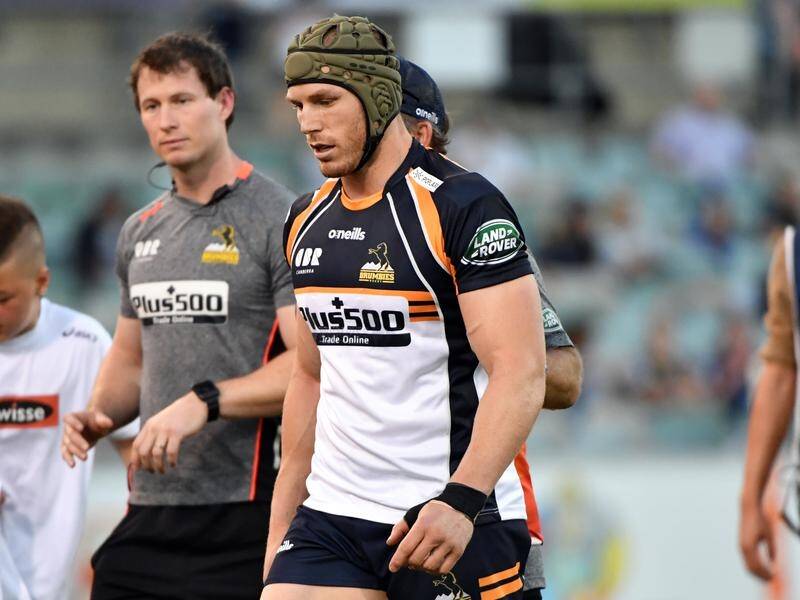 Brumbies star David Pocock left the field early against the Rebels for a head injury assessment.