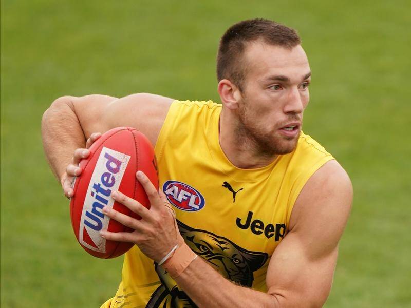 Richmond defender Noah Balta has been handed the task of containing Port Adelaide's Charlie Dixon.