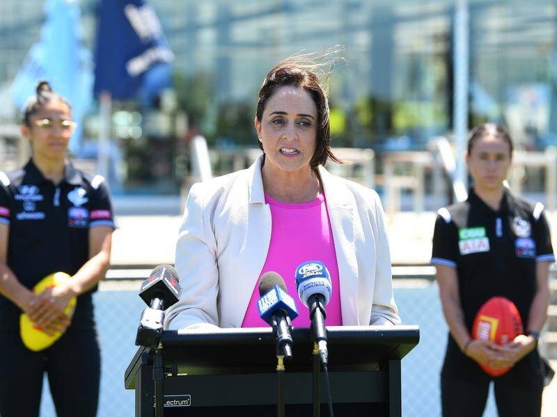 AFLW boss Nicole Livingstone says the league has to adapt and respond to changing health conditions.