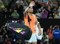 Rafael Nadal leaves the Australian Open court after his last match on tour, 11 months ago. (Lukas Coch/AAP PHOTOS)