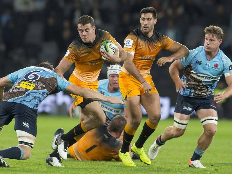 The in-form Jaguares have all but ended the Waratahs hopes of making the Super Rugby play-offs.