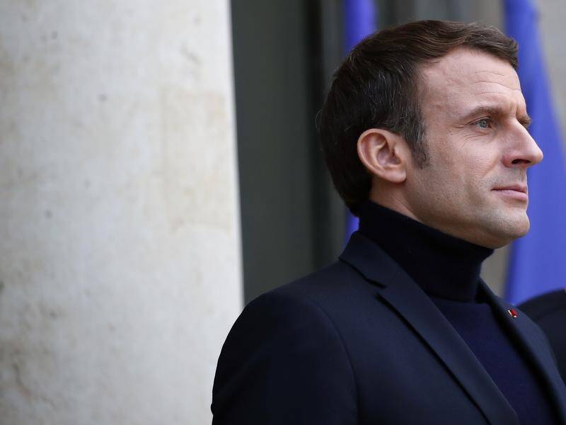 President Emmanuel Macron says the imprisonment of two French nationals in Iran is intolerable.
