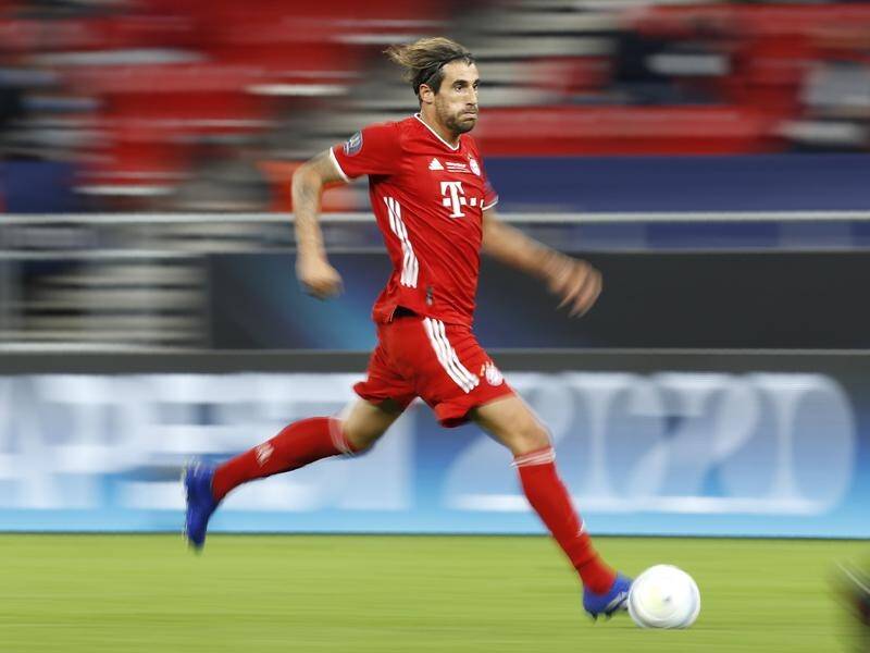 Javi Martinez scored the winning goal as Bayern Munich beat Sevilla 2-1 in the UEFA Super Cup.