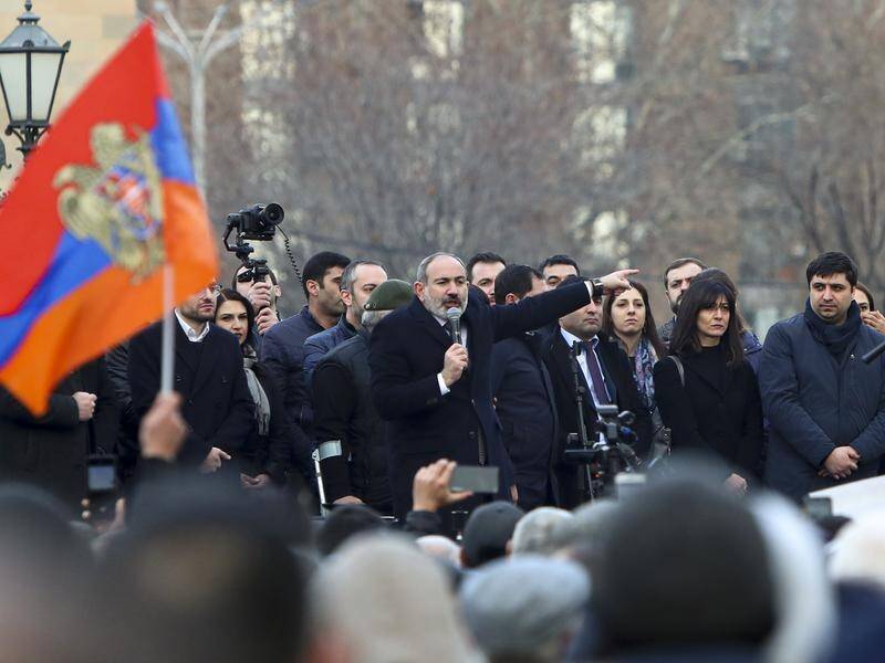 Armenia PM Nikol Pashinyan has accused the country's generals of attempting a military coup.
