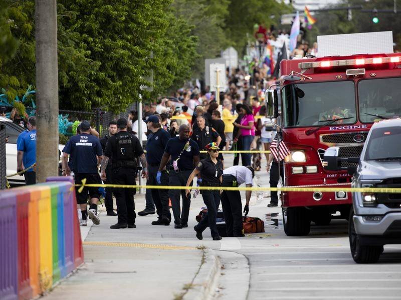 Evidence indicates a collision that left one man dead at a US Pride parade was a terrible accident.
