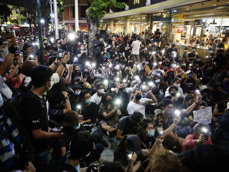 Thai authorities have summoned student protest leaders over breaches of coronavirus restrictions.