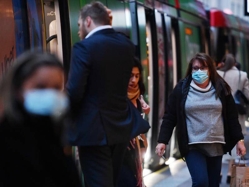 Capacity limits, mandatory masks and green dots on seats are back on Sydney public transport.
